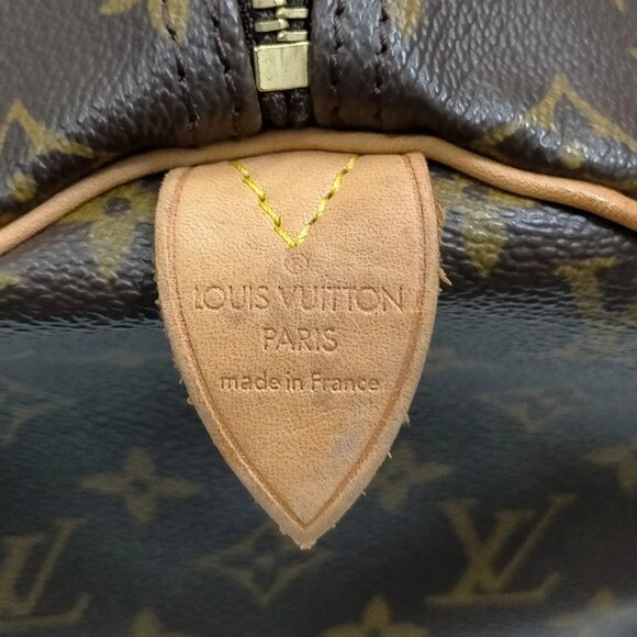 Louis Vuitton LV Hand Bag Speedy 40 Brown Monogram 750-060525 - Picture 9 of 9